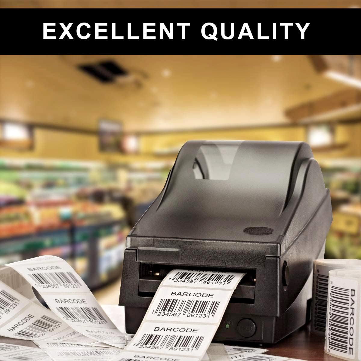 Baar Code Thermal Printing Label (1000 Label Per Roll) - Image 2